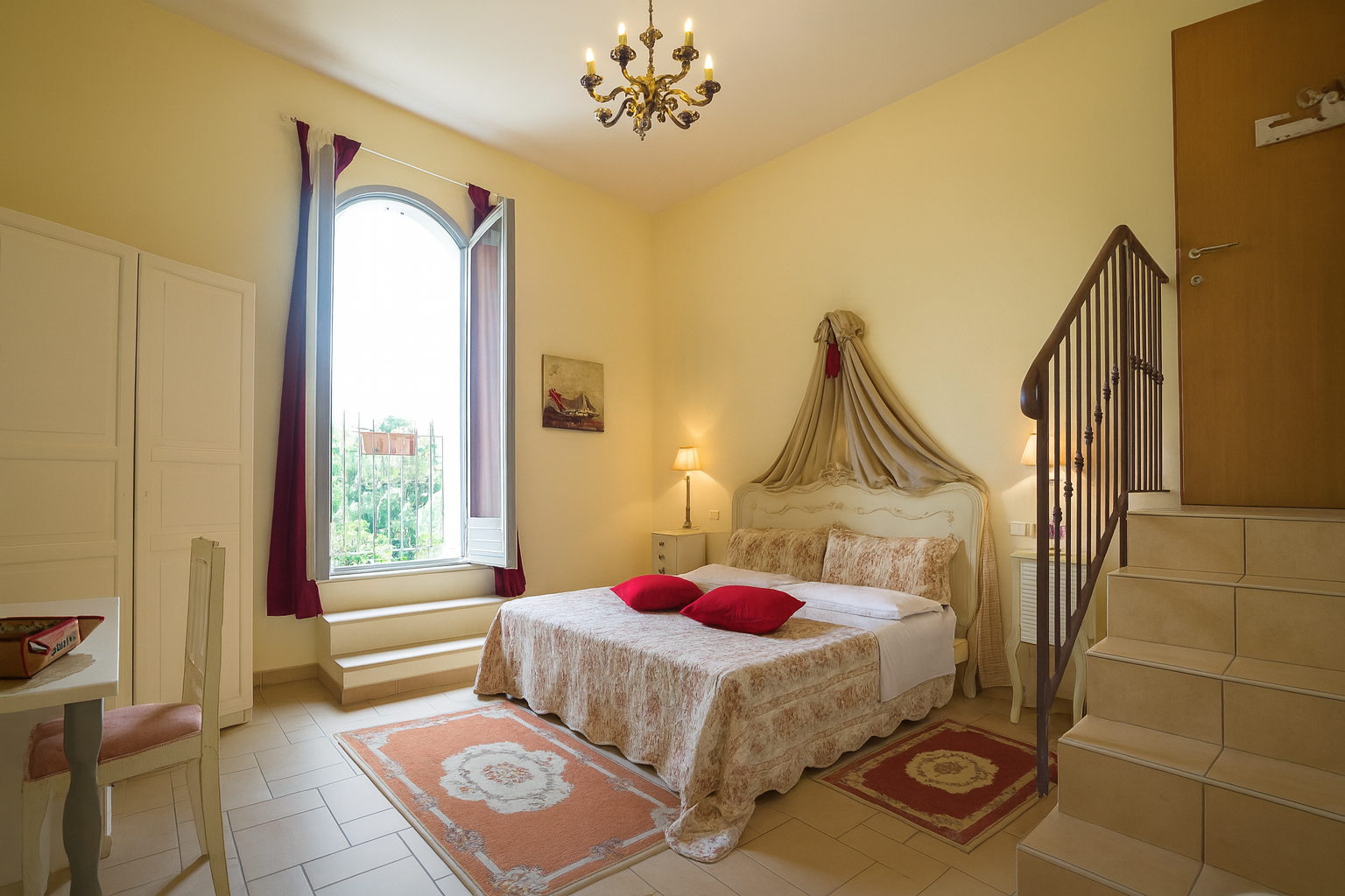 Camera Doppia Superior con balcone  ·  Homelink Sogno d'Oro, Val d'Elsa  ·  tra Firenze e Siena