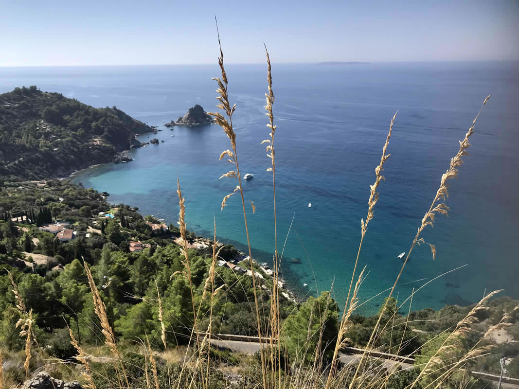 Lungomare di Porto Santo Stefano al tramonto