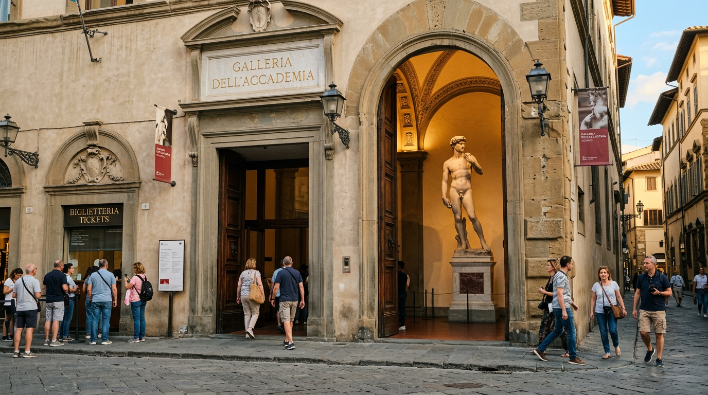 Galleria Accademia e David di Michelangelo
